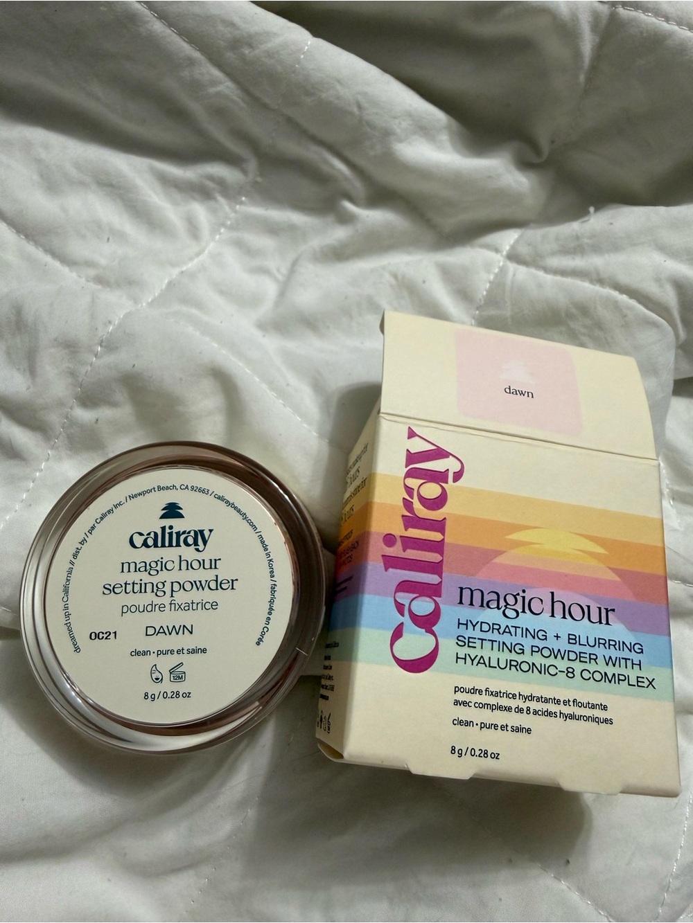 Caliray Magic Hour Setting Powder – Dawn (Light Shade)